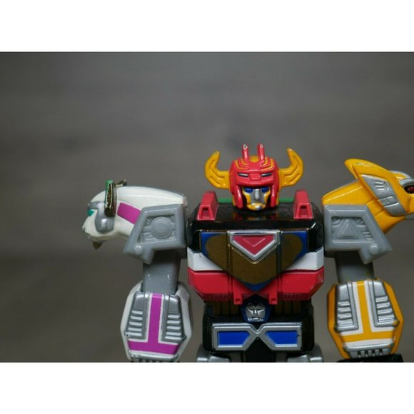 Bandai Power Rangers Lost Galaxy Megazord 6-inch Action Figure 1998 - Picture 2 of 6